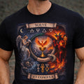 Alchemy T Shirt Solve et Coagula | Occult Hermetic Symbol Tee | Esoteric Graphic