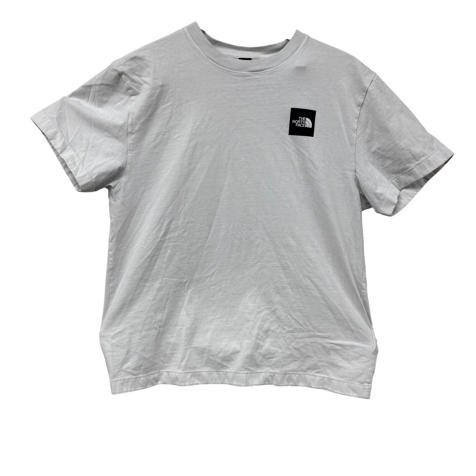 North Face Circular White Graphic T-shirt Expedition ski Euro Rare medium