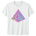 Abstract Leaf Geometric T-Shirt Botanical Nature Gift For Him And Her