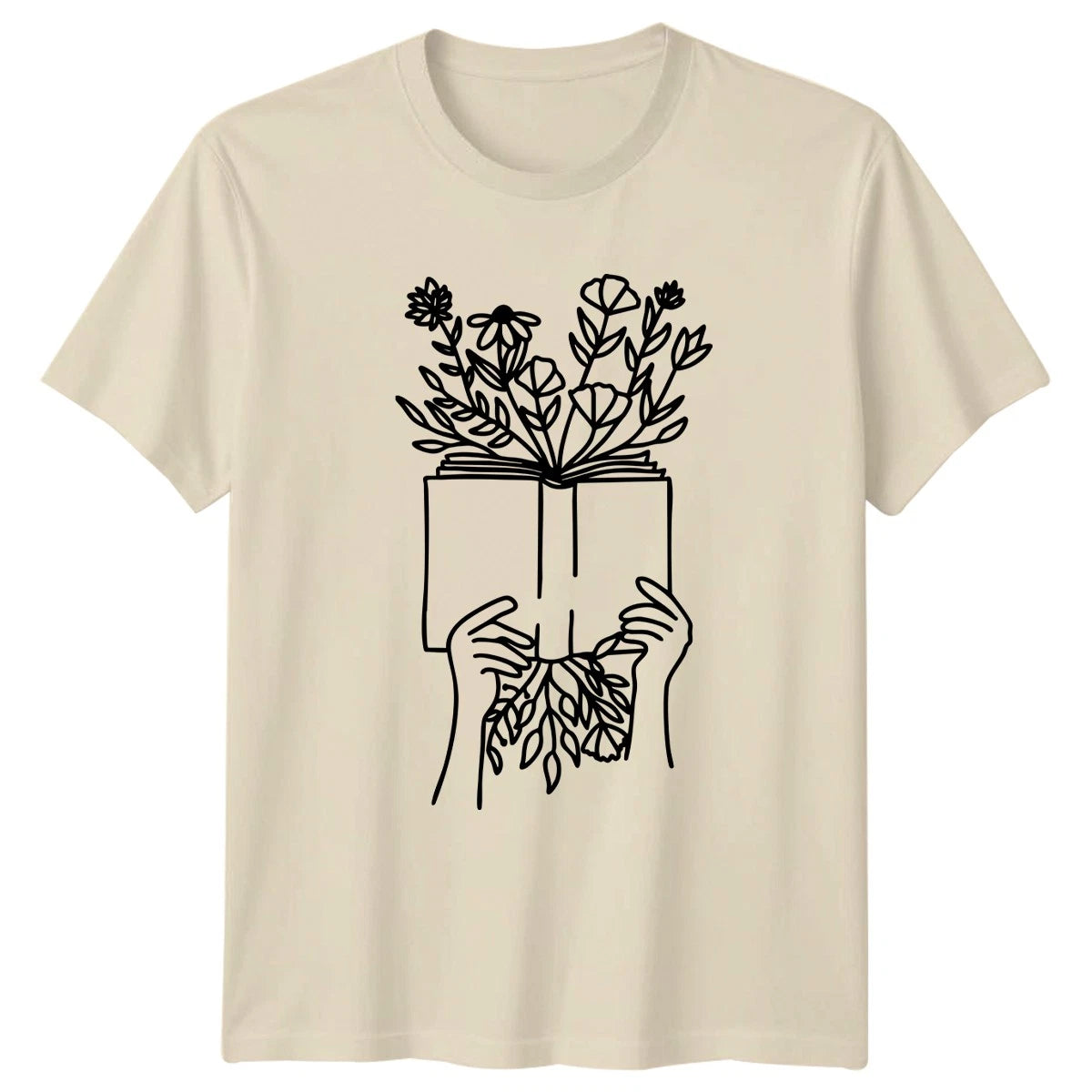 Reading Grows The Soul Womens T-Shirt Book Lover Literature Birthday Gift