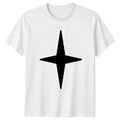 Geometric Compass Star Minimalist T-Shirt Star Symbol Geometric Birthday Gift