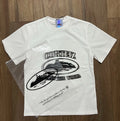Corteiz Blurry Mens T-Shirt In White - Size Medium