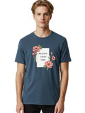 Healing-Takes-Time Mens Graphic Tee, 100% Cotton, Casual Summer Wear