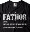 Gift For Dad Fathers Day Gifts Thor Viking Dad Shirt Cool Father's Day Gift Idea