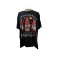 "Friendsgiving with my Gnomies" Graphic Tee Gnomes Black Short Sleeve Mens XL