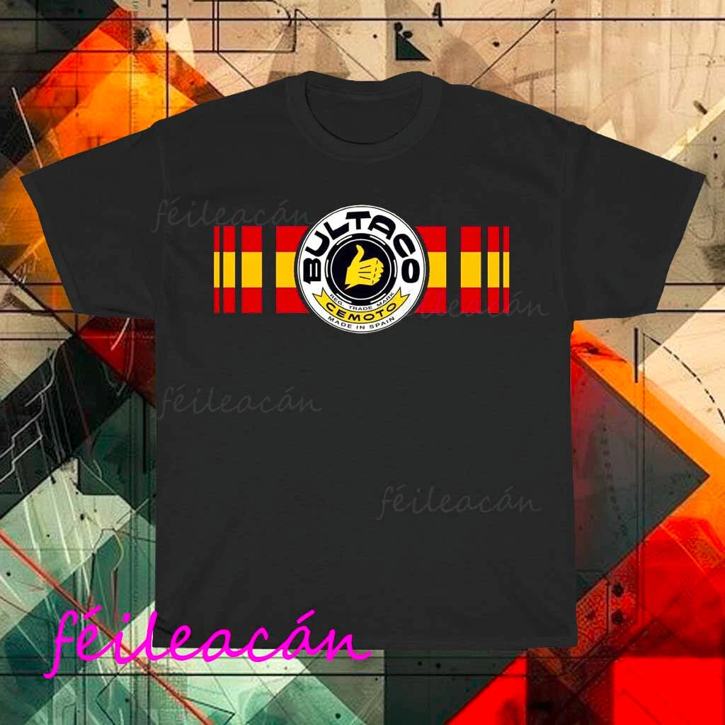 Brand New BULTACO CCEMOTO SPAIN MOTORCYCLE American T-Shirt Funny Size S to 5XL