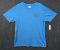 Quiksilver Ghetto Dog T-shirt Mens Size 2XL Blue Y2K Surf Tee NEW