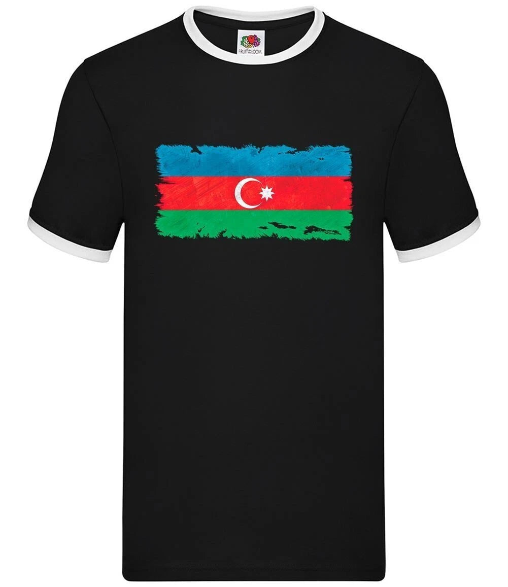Azerbaijan Grunge Flag - Men Ringtone - Azerbaijan Country Baku Flags