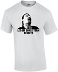 Let Off Some Steam Bennett - Commando - Arnold Schwarzenegger - 80's T-Shirt
