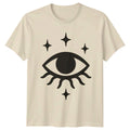 Mystical Eye Starry Gaze T-Shirt Celestial Boho Spiritual Aesthetic
