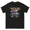 90s Retro Sprint Car Shirt Bad News Travels Fast Racing Graphic