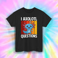 Funny Axolotl Shirt Cute Amphibian Graphic Tee Retro Pet Lover Gift S-5XL