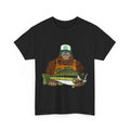 Bassquatch fishing arrows fashion trendy  Heavy Blend™ T-shirt  by PUGBUGS