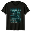 Rebel With A Cause T-Shirt Urban Activism Streetwear Birthday Gift For Him