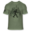 Bigfoot Chef T-Shirt - Funny Sasquatch Cooks Shirt - Athletic Blend Shirt - A285