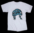 ANXIETY white T-shirt Rock n Roll shirt Graphic Trippy Design Music Out of Mind