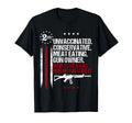 Unvaccinated Conservative Meat Eating Gun Owner T-Shirt Small