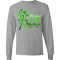 Inktastic Mental Health Matters Long Sleeve T-Shirt Awareness Self-care Mind Tee