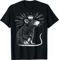 Rat King Plague Rat Medieval History Pastel Goth Goblincore T-Shirt