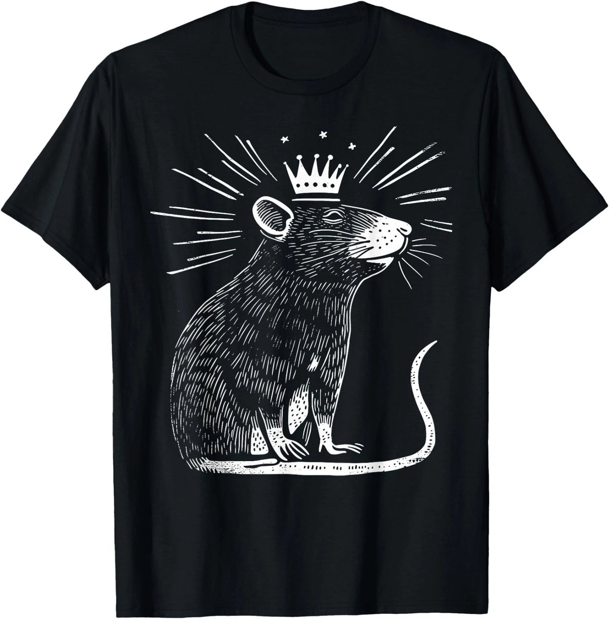 Rat King Plague Rat Medieval History Pastel Goth Goblincore T-Shirt
