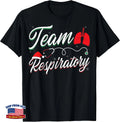 Team Respiratory T-Shirt RT Therapist Therapy Christmas Healthcare Gift