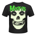 Misfits Glow Jurek Skull Rock Punk Official Tee T-Shirt Mens Unisex