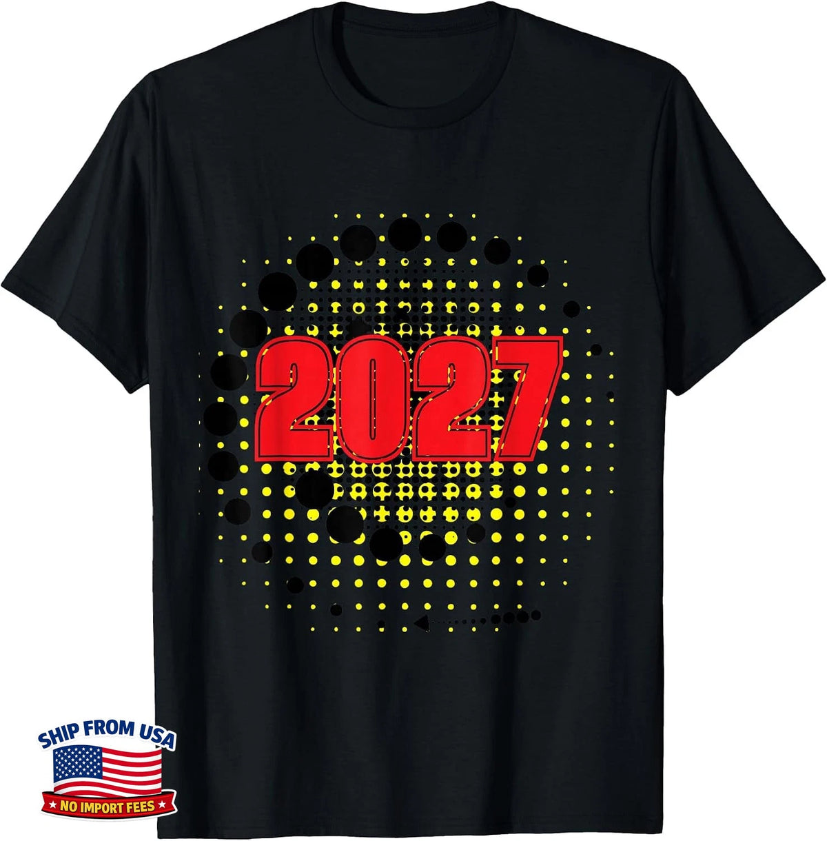 2027 NEW Year Cheerful Colors-Nice Gift T-Shirt T-Shirt