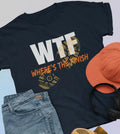 Running Sport Marathon tee WTF Where's The Finish funny T-Shirt - Unisex Trendy