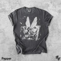 Fairy Highland Cow Insect Wings Farm Animal Comfort Tee