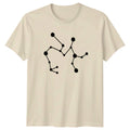 Minimalist Abstract Constellation Star Chart T-Shirt Constellation Art Space