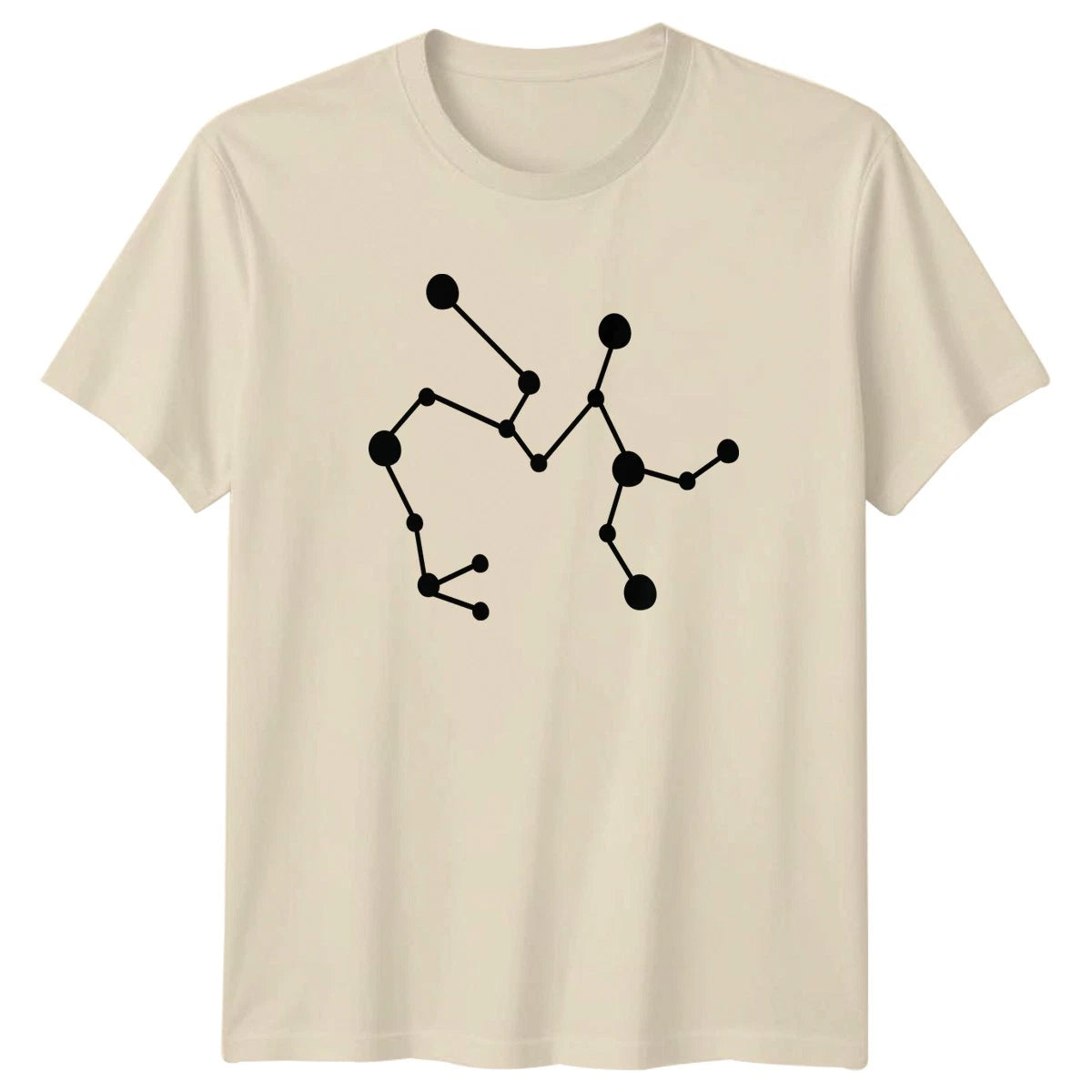 Minimalist Abstract Constellation Star Chart T-Shirt Constellation Art Space