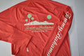 Tommy Bahama T Tee Shirt Miramonte Resort Performance Crew Coral LS Medium M