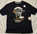 Recycle Threads Men’s Black “Lowkey” Graphic Print Shirt Sz 2XL NWT