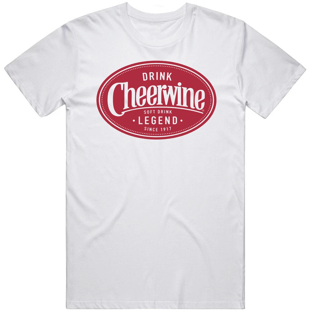 Cheerwine Soda Popular Cherry Flavored North Carolina Soft Drink Unisex Cotton T