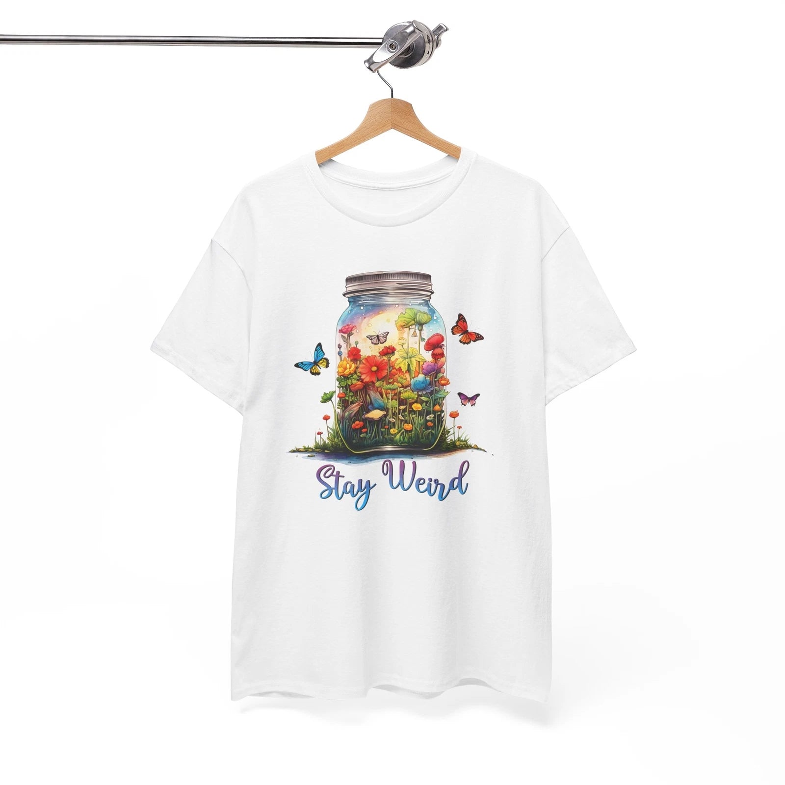 Stay Weird & Stay Fun T-Shirt | Cool & Creative Graphic Tee | STAY WEIRD Shirt