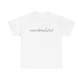 Overstimulated Shirt Funny Minimalist T-Shirt Relatable Humor Tee Gift Unisex