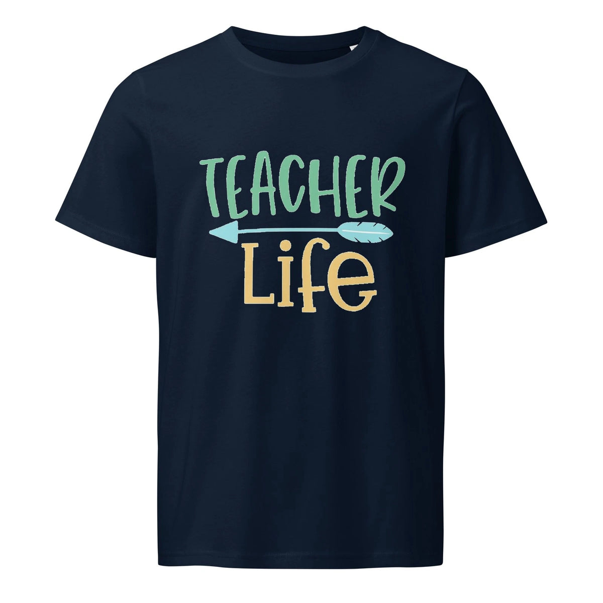 Teacher Life Unisex organic mid-light t-shirt