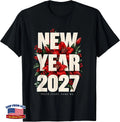 New Year 2027 Fresh Start Same Me Floral Women T-Shirt