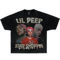 LIL PEEP STAR SHOPPIN T-SHIRT VINTAGE 90'S INSPIRED Streetwear Y2K
