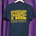 Next Level Apparel Maui County Firefighter Recruit Graphic T-Shirt Black M