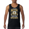 I Make Beer Disappear Tank Top Funny Drinking Humor Craft Brew IPA Men's Top
