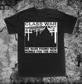Class War shirt Political Punk Nausea Anarchy Human Liberation Rights Crass Doom