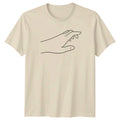 My Level Of Patience Is T-Shirt Novelty Humor Hand Gesture Birthday Gift