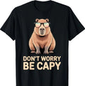 Funny Capybara Design Adults Capybara Lover T-Shirt Image 1 of 2