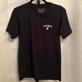 Beer Savage Graphic Tee Wrecked Skeleton Beer Shirt Black Cotton Size S