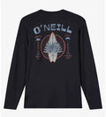 O’Neill ‘Retro Fish’ Long Sleeve UPF Shirt Size L Black