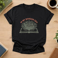 In My Bookish Era Shirt Floral Open Book Lover Tee Reading Gift