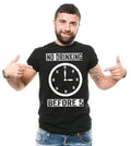 No Drinking Before Five T shirt Funny Party T shirt Wine Shirt Cool T shirt