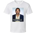Oj Simpson Controversial Celebrity 1994 Mug Shot Distressed Look T Shirt