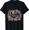 Funny Christian Skeleton Saved But Still Weird Vintage T-Shirt